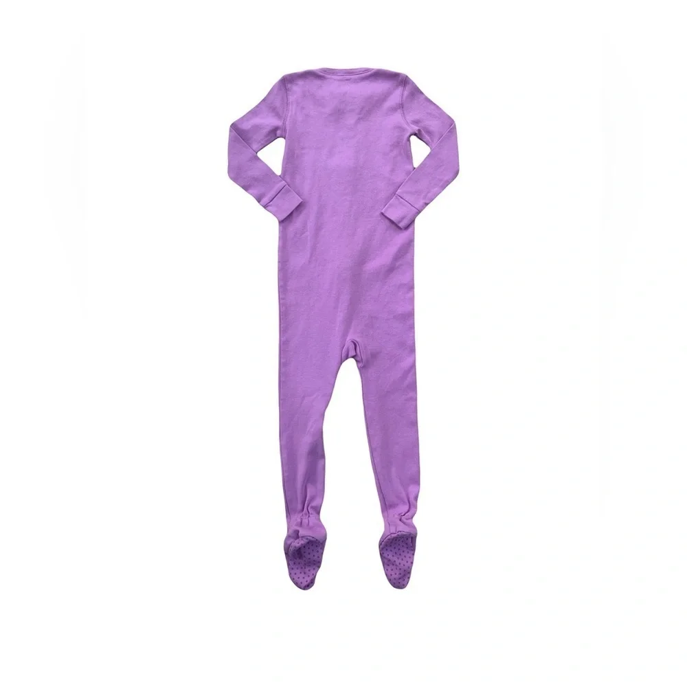 Primary Size 2 Lavender Organic Footie Pajamas Sleeper